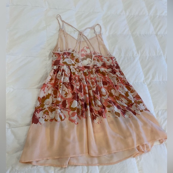 Free People Size XS Top Floral Bohemian - Picture 5 of 11